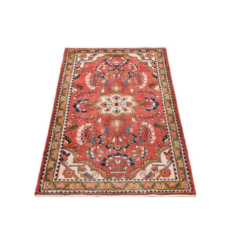 Perser Rug - Nomadic - 132 x 75 cm - light red