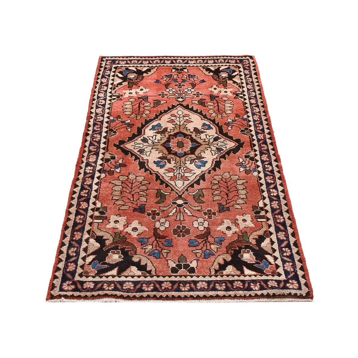 Perser Rug - Nomadic - 153 x 79 cm - light red