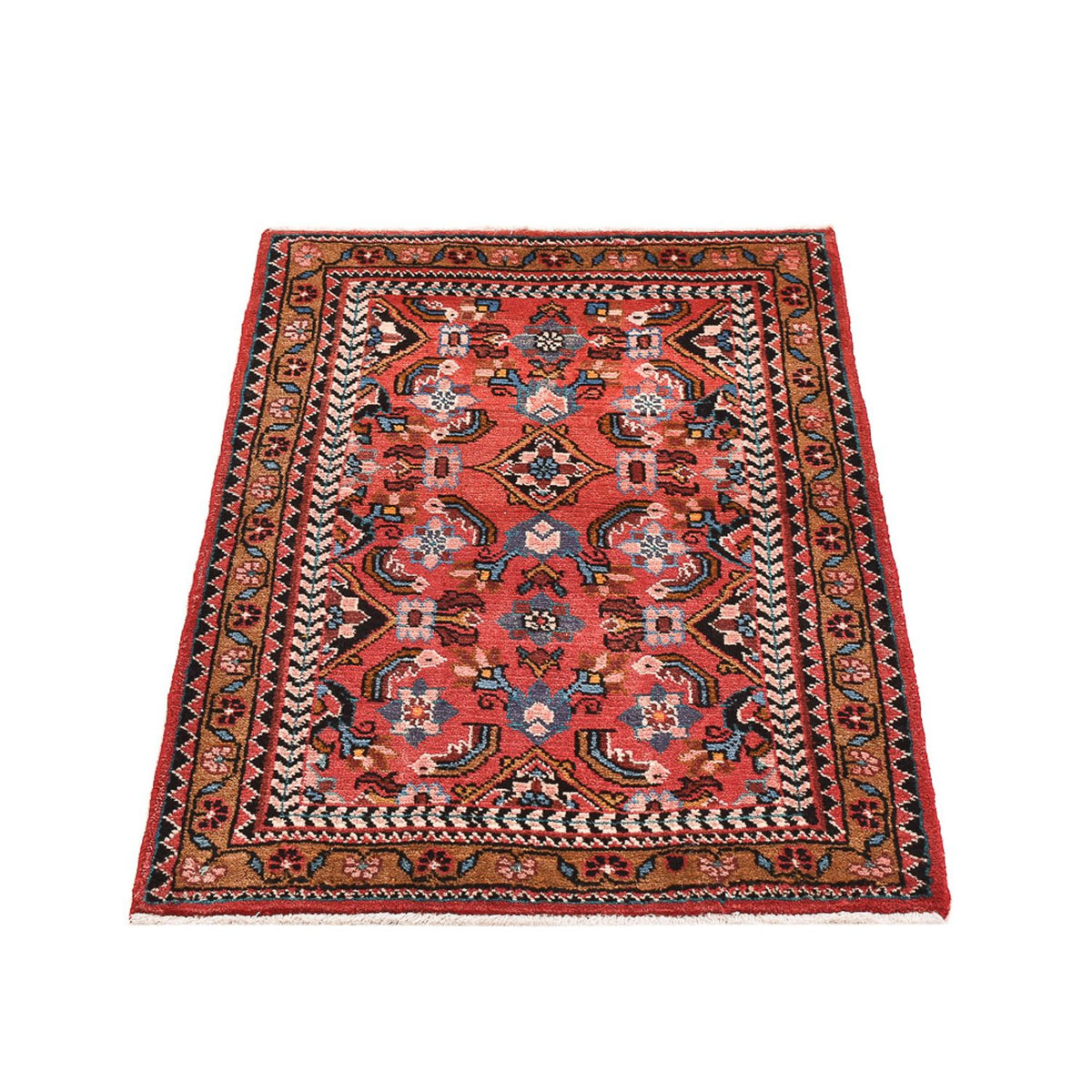 Perser Rug - Nomadic - 107 x 70 cm - light red