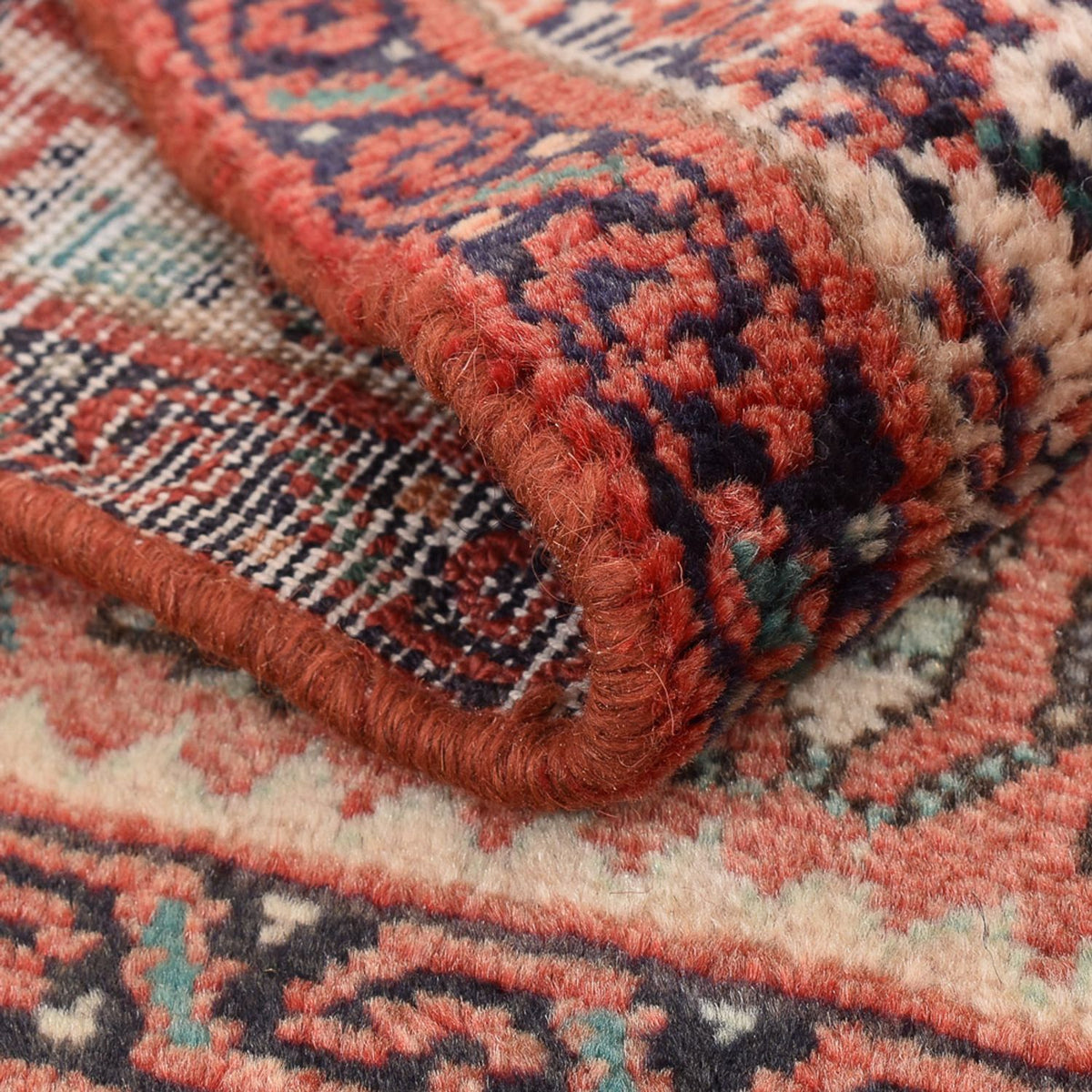 Perser Rug - Nomadic - 102 x 75 cm - light red