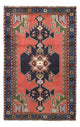 Perserteppich - Nomadic - 123 x 76 cm - hellrot