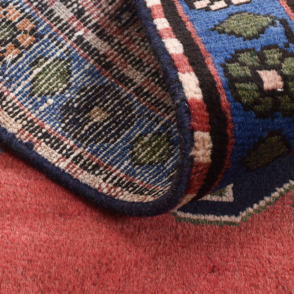 Perser Rug - Nomadic - 123 x 76 cm - light red