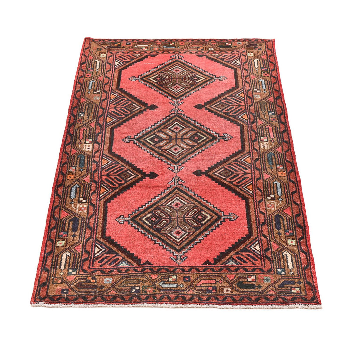 Perser Rug - Nomadic - 123 x 75 cm - light red