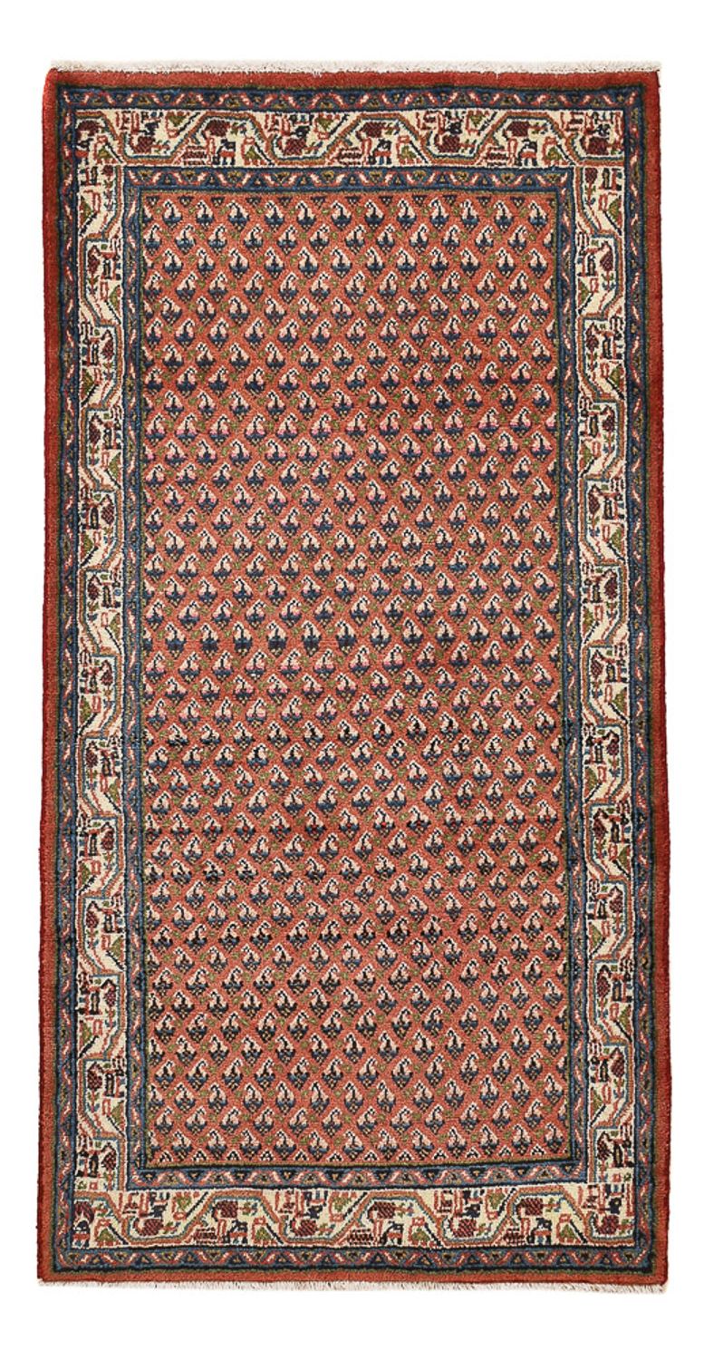 Perser Rug - Mir - 139 x 68 cm - dark red
