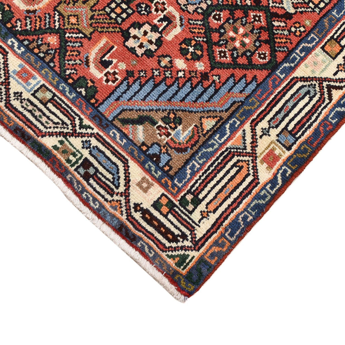 Perser Rug - Nomadic - 130 x 80 cm - multicolored