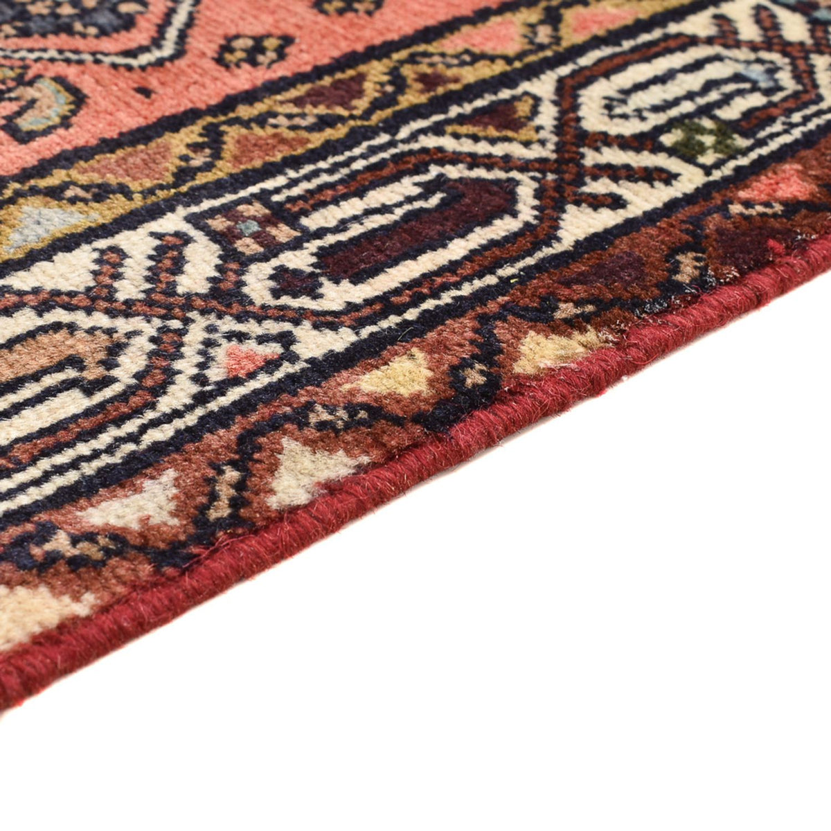 Perser Rug - Nomadic - 123 x 75 cm - light red