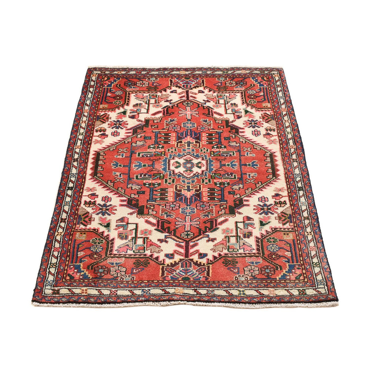 Perser Rug - Nomadic - 113 x 76 cm - light red