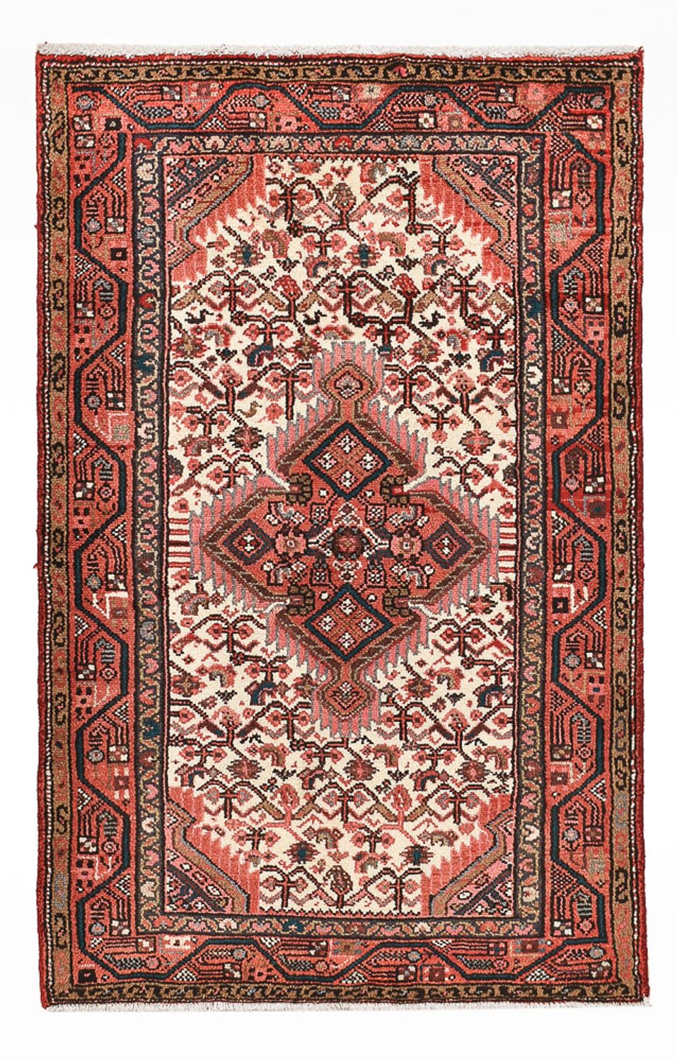 Perser Rug - Nomadic - 120 x 73 cm - light red