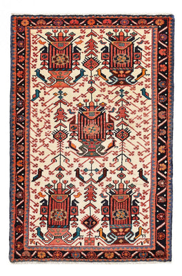 Perser Rug - Nomadic - 130 x 86 cm - light red