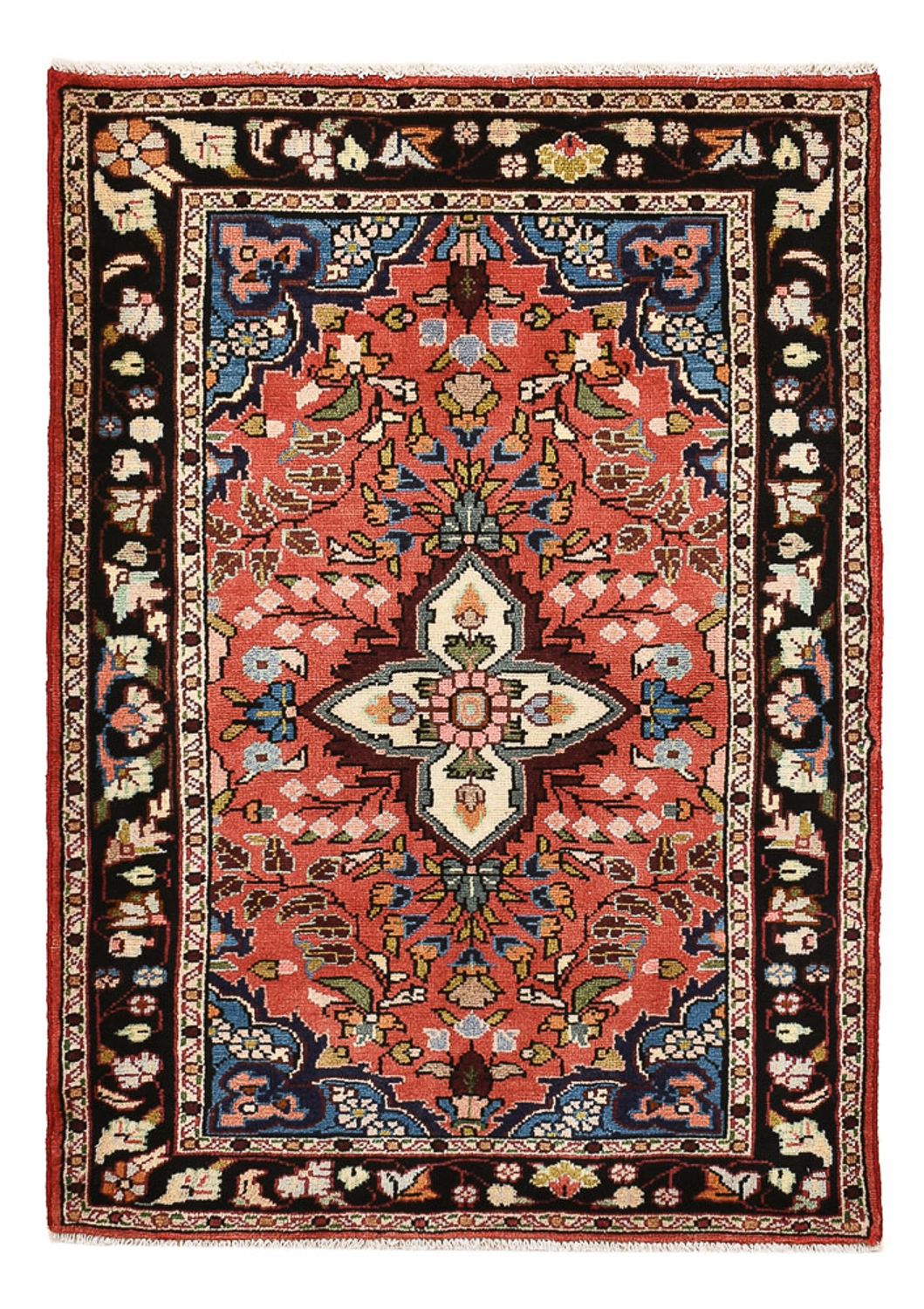 Perser Rug - Nomadic - 110 x 76 cm - red