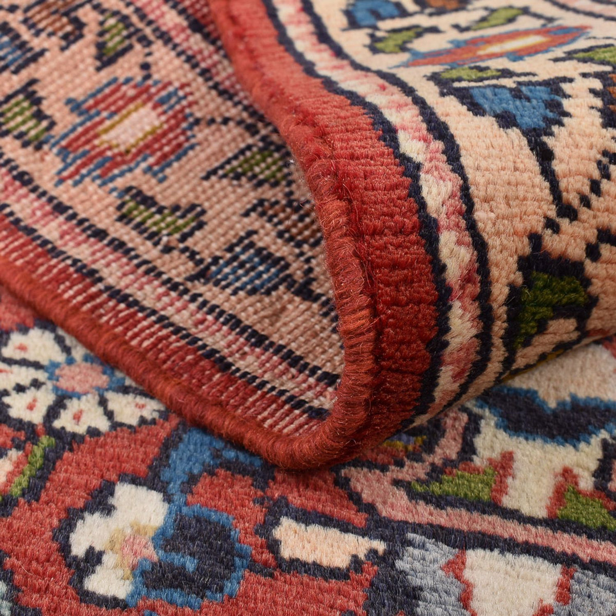 Perser Rug - Nomadic - 130 x 77 cm - red