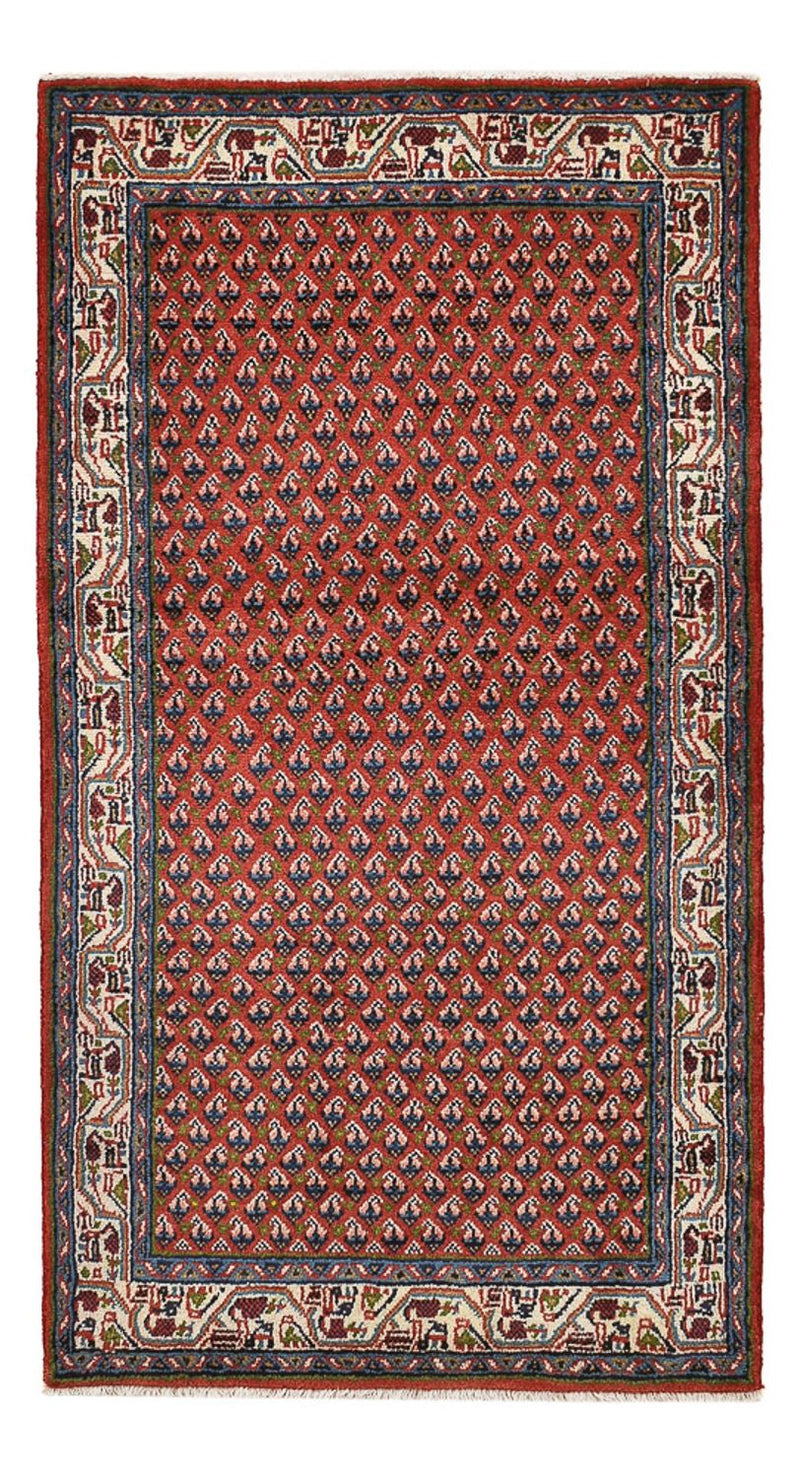 Perser Rug - Mir - 132 x 69 cm - dark red