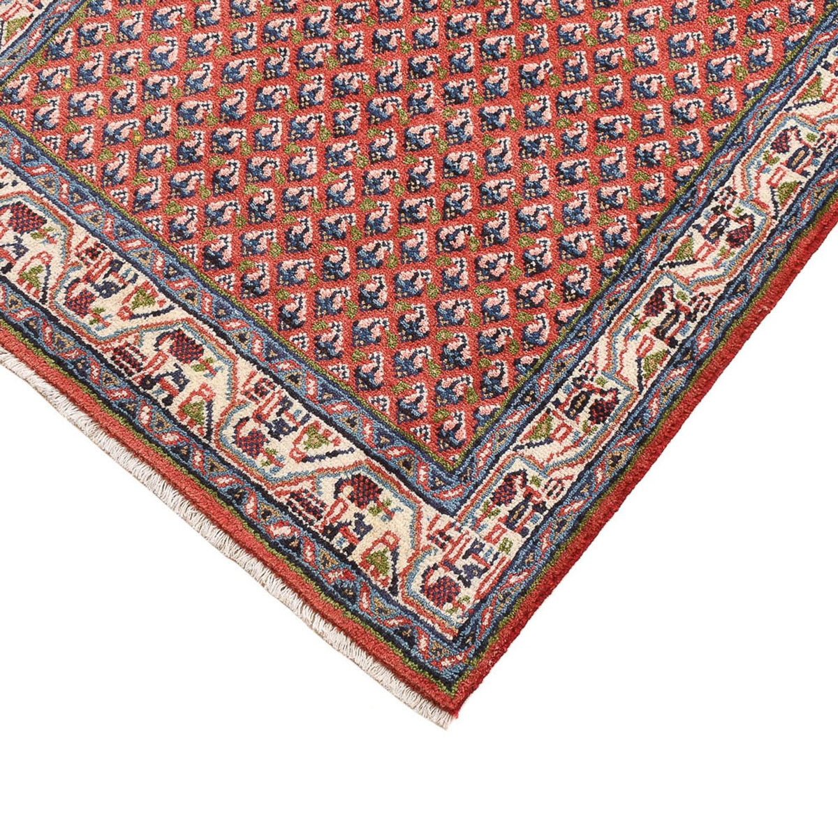 Perser Rug - Mir - 132 x 69 cm - dark red