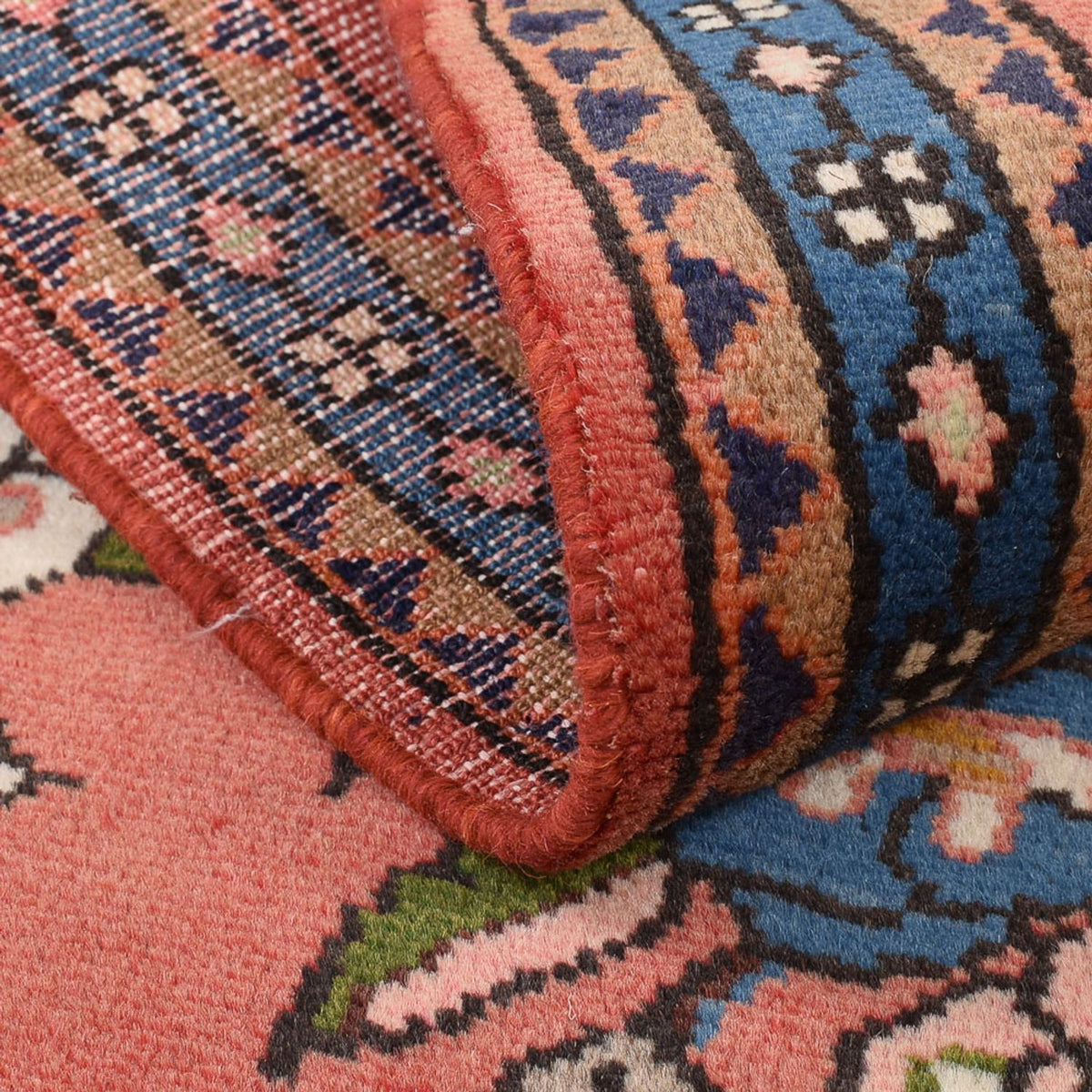 Perser Rug - Nomadic - 110 x 79 cm - light red