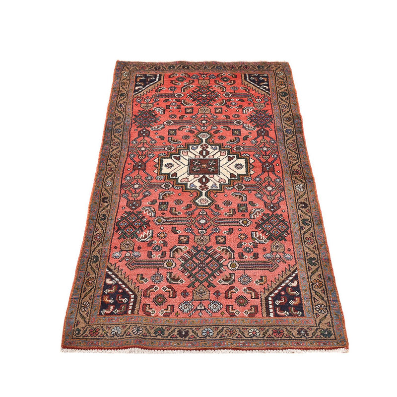 Perserteppich - Nomadic - 155 x 81 cm - hellrot