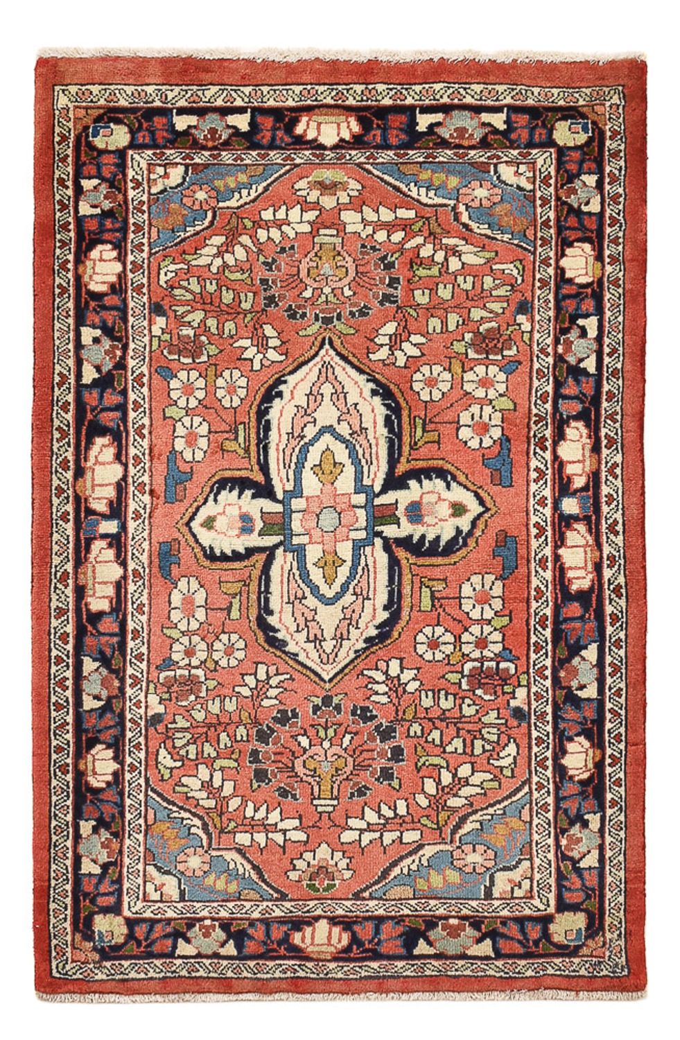 Perser Rug - Nomadic - 107 x 71 cm - light red