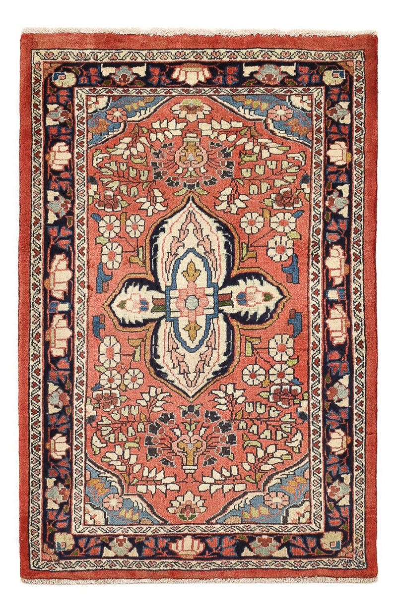 Perser Rug - Nomadic - 107 x 71 cm - light red