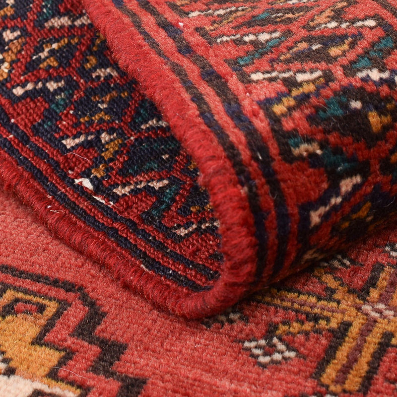 Turkaman Rug - 116 x 77 cm - red