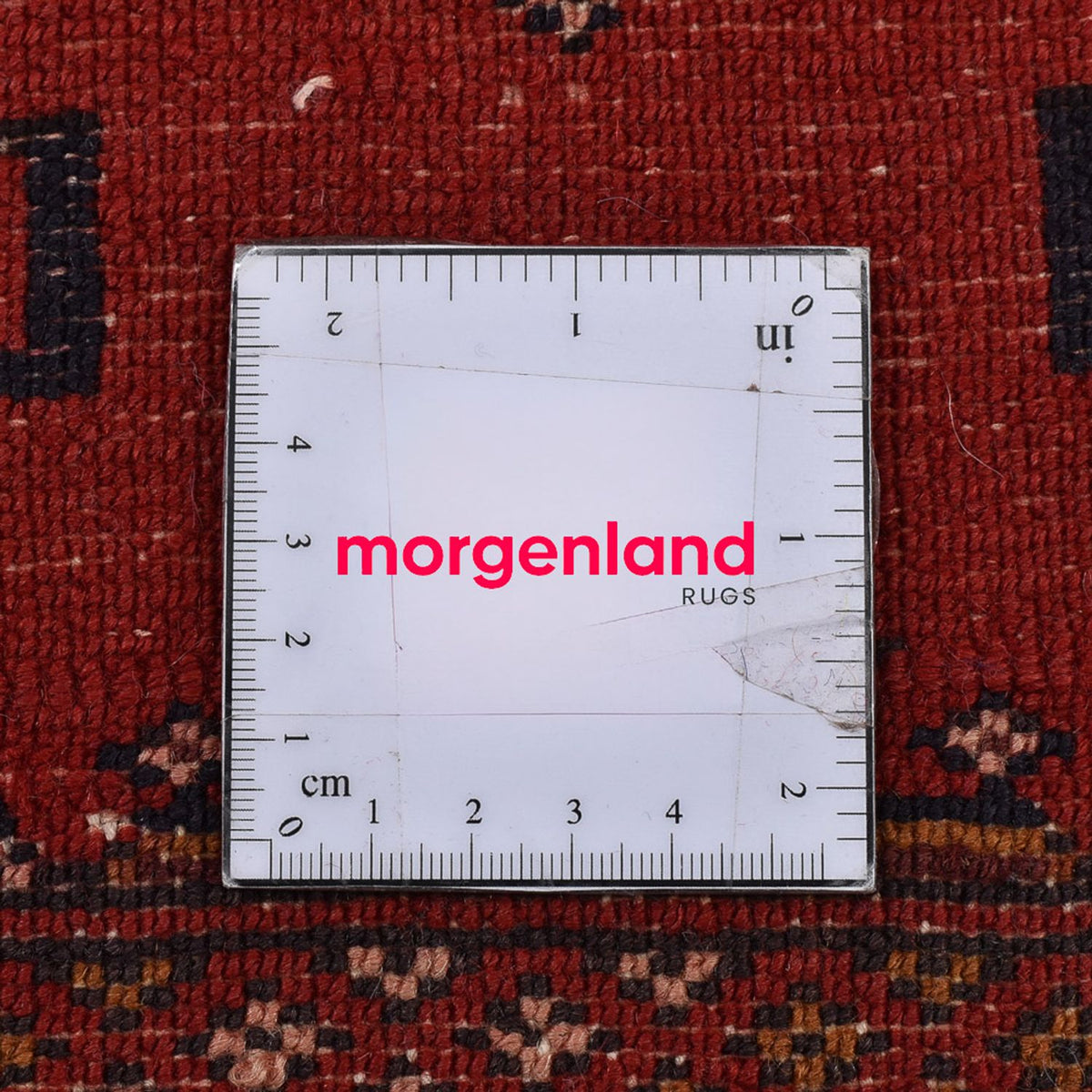 Turkaman Rug - 116 x 77 cm - red