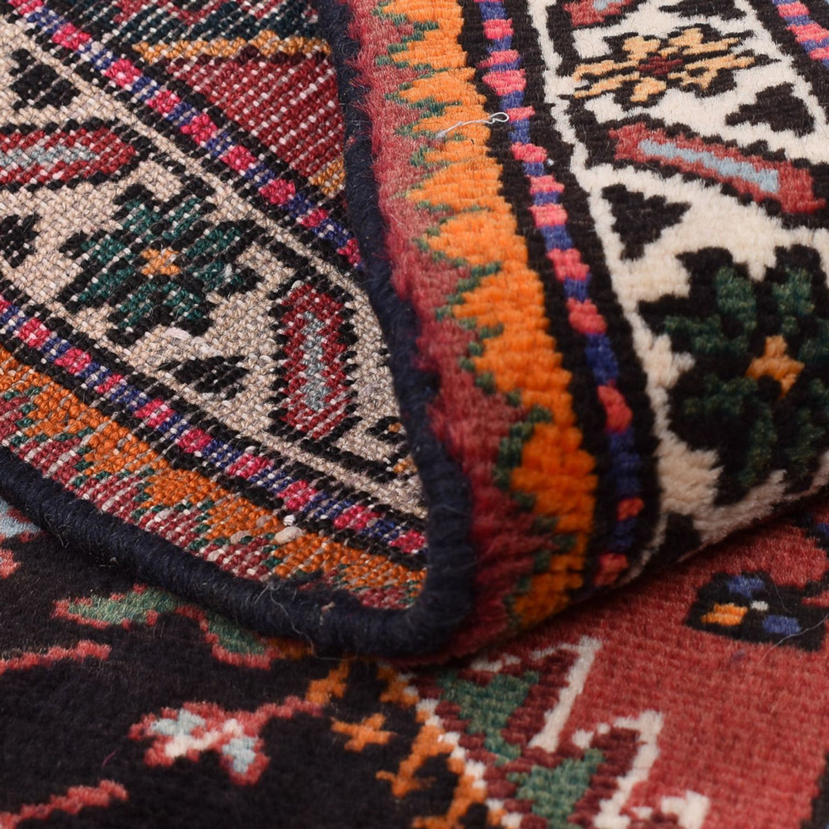 Perser Rug - Nomadic - 132 x 83 cm - multicolored