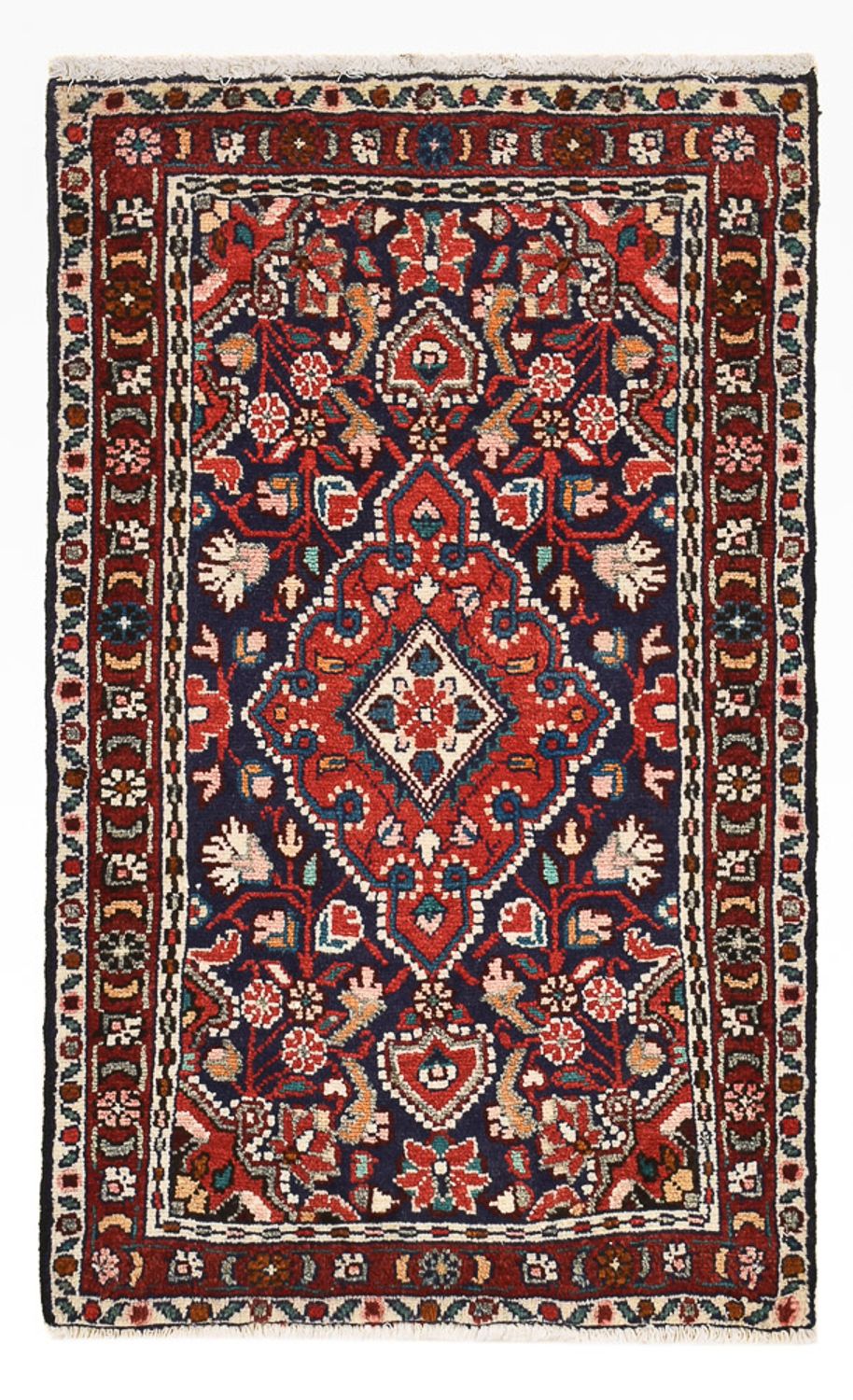 Perser Rug - Nomadic - 93 x 54 cm - dark red