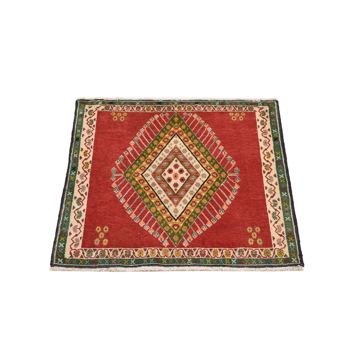 Perser Rug - Nomadic square  - 65 x 65 cm - red