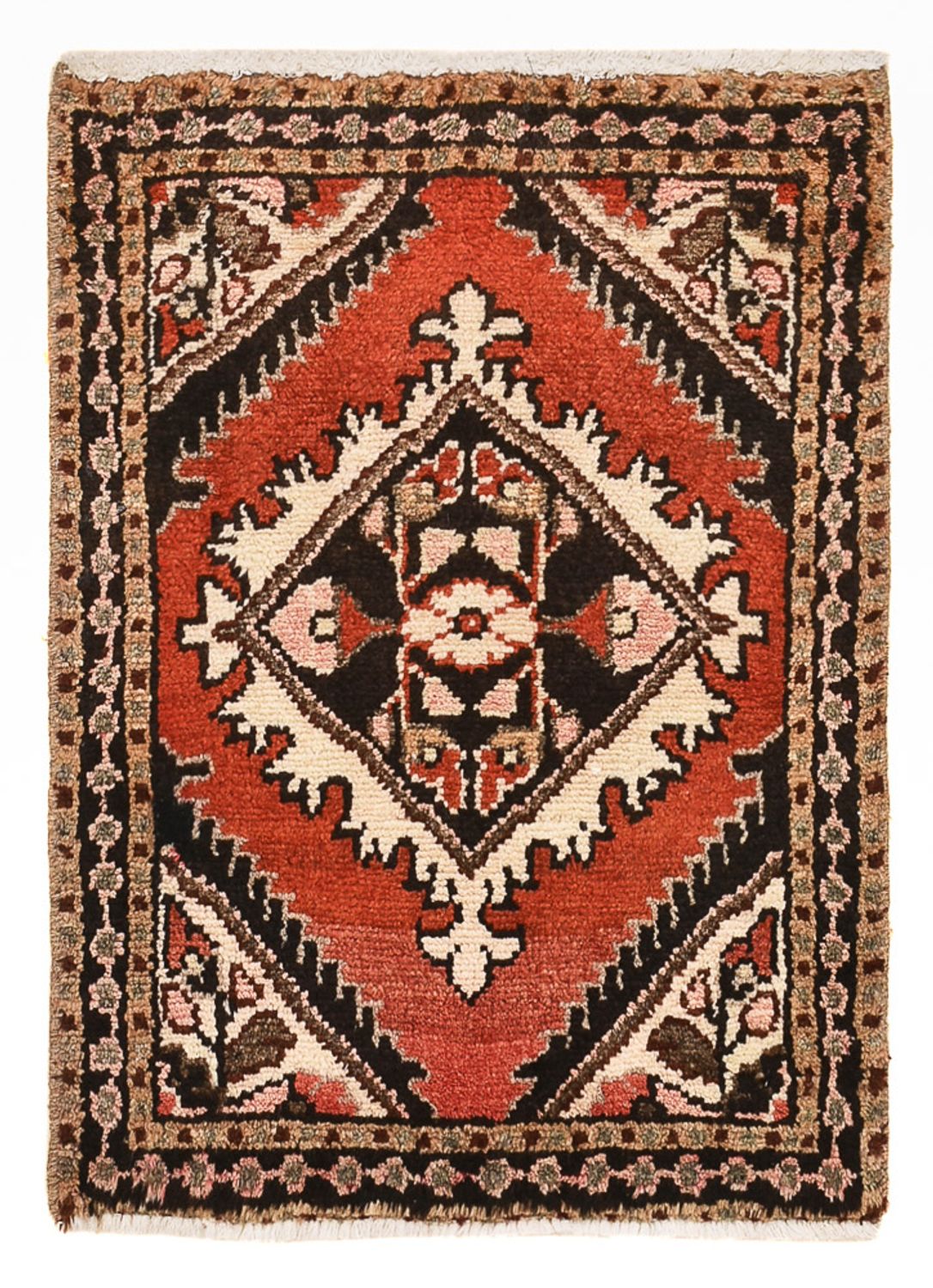 Perser Rug - Nomadic square  - 63 x 47 cm - red