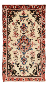 Perser Rug - Nomadic - 101 x 56 cm - light beige