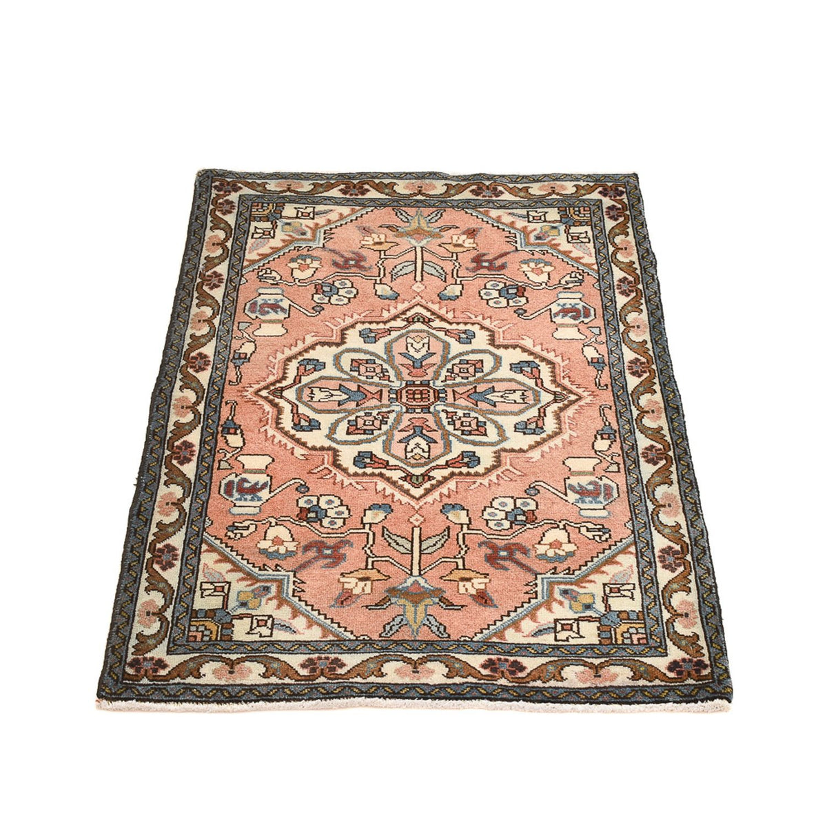 Perser Rug - Nomadic - 102 x 69 cm - light red