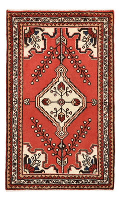 Perser Rug - Nomadic - 100 x 60 cm - red