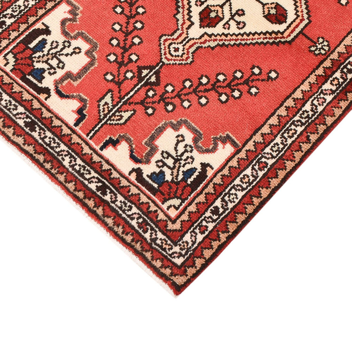 Perser Rug - Nomadic - 100 x 60 cm - red