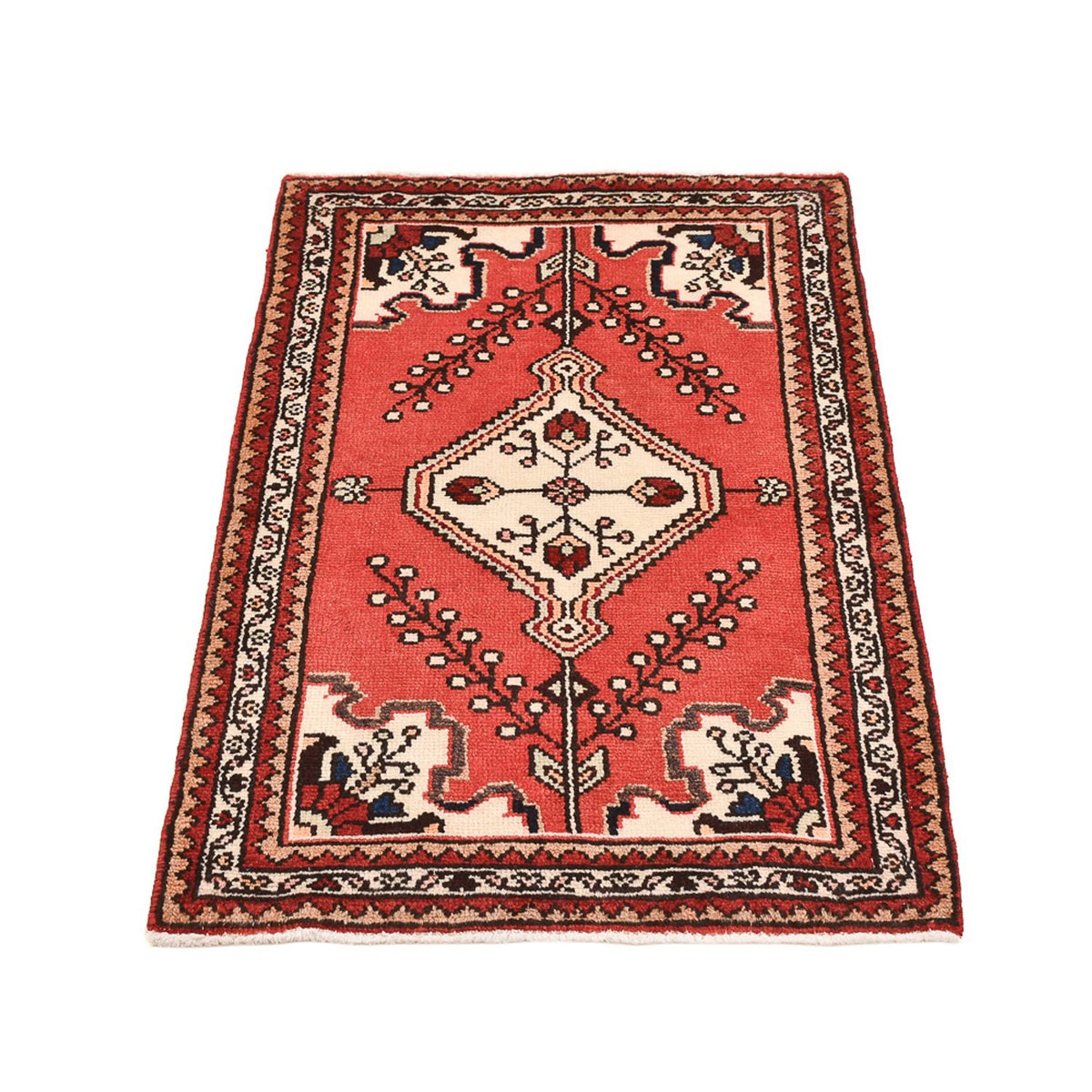 Perser Rug - Nomadic - 100 x 60 cm - red
