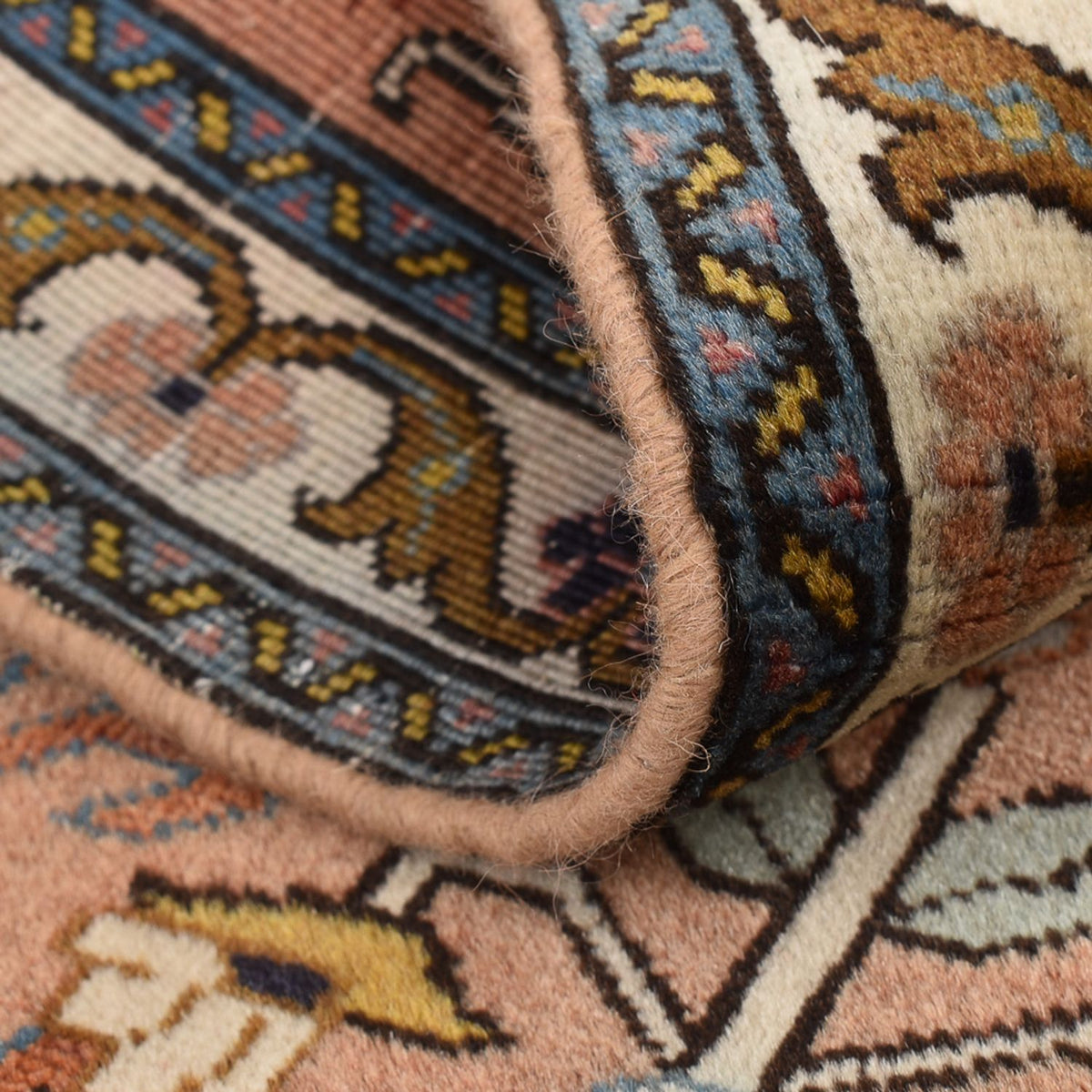 Perser Rug - Nomadic - 95 x 68 cm - light red