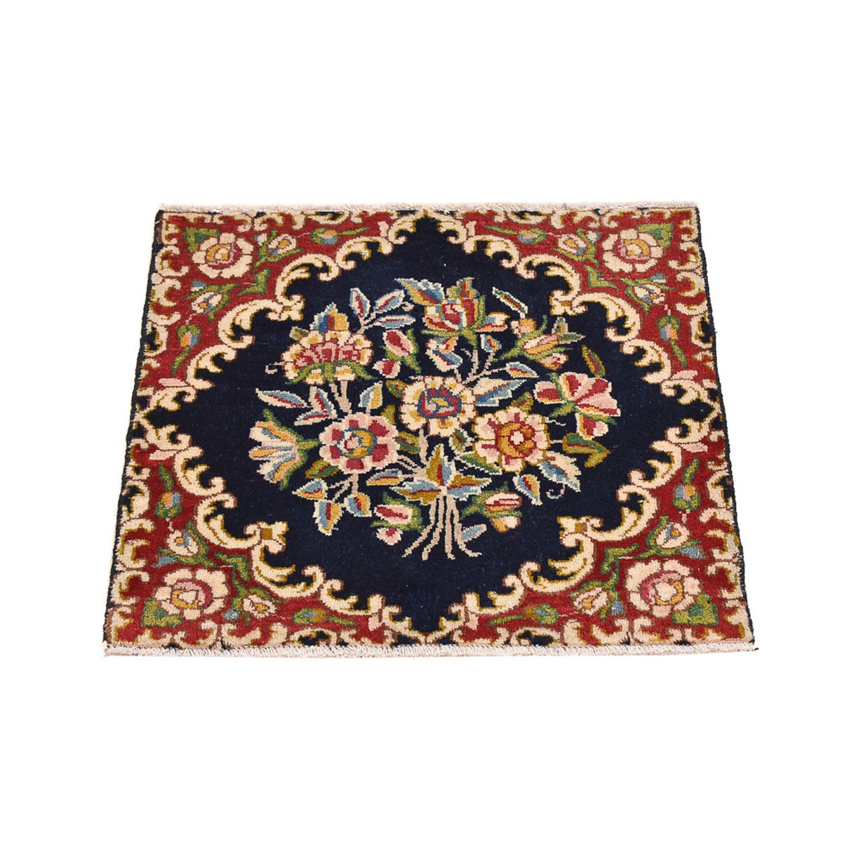 Perser Rug - Nomadic square  - 50 x 50 cm - dark red