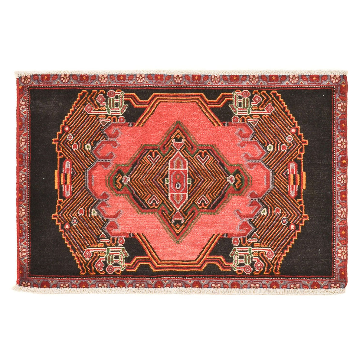 Perser Rug - Nomadic - 77 x 54 cm - light red