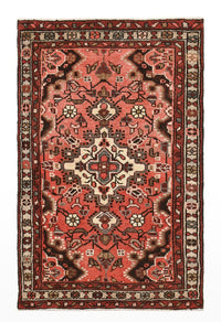 Perser Rug - Nomadic - 100 x 62 cm - light red