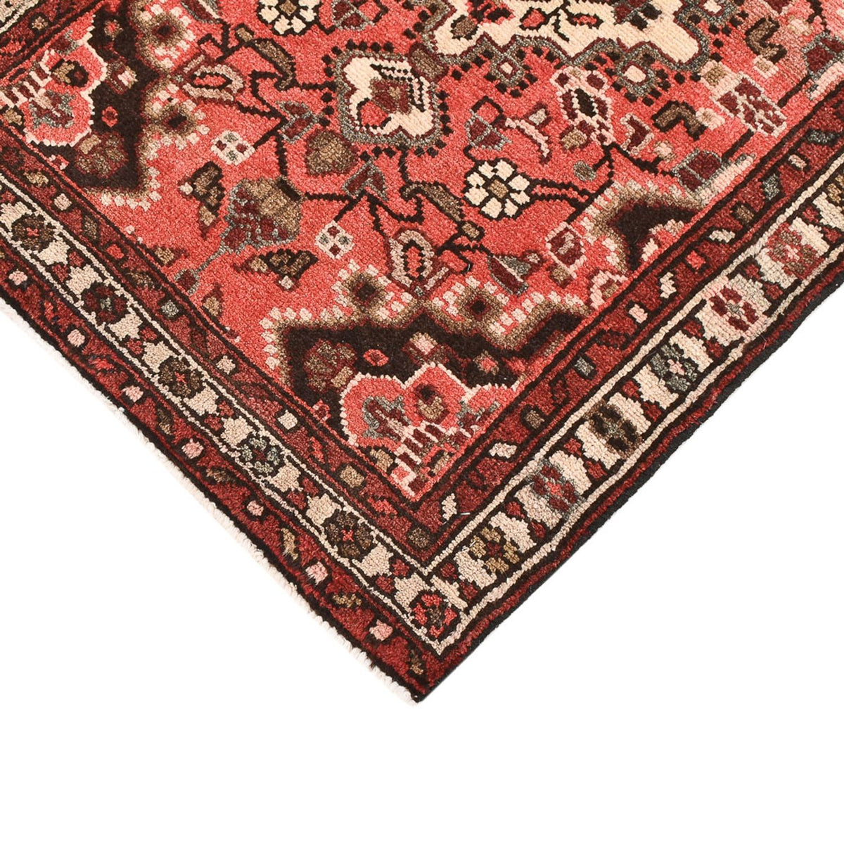 Perser Rug - Nomadic - 100 x 62 cm - light red