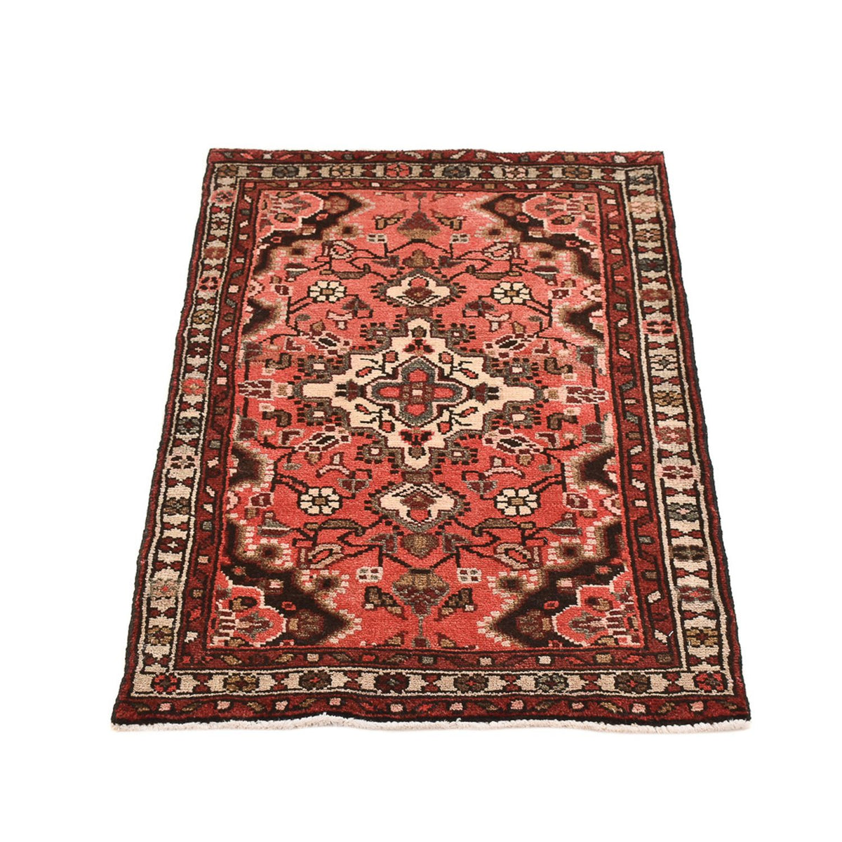 Perser Rug - Nomadic - 100 x 62 cm - light red