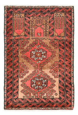 Perser Rug - Nomadic - 74 x 52 cm - red