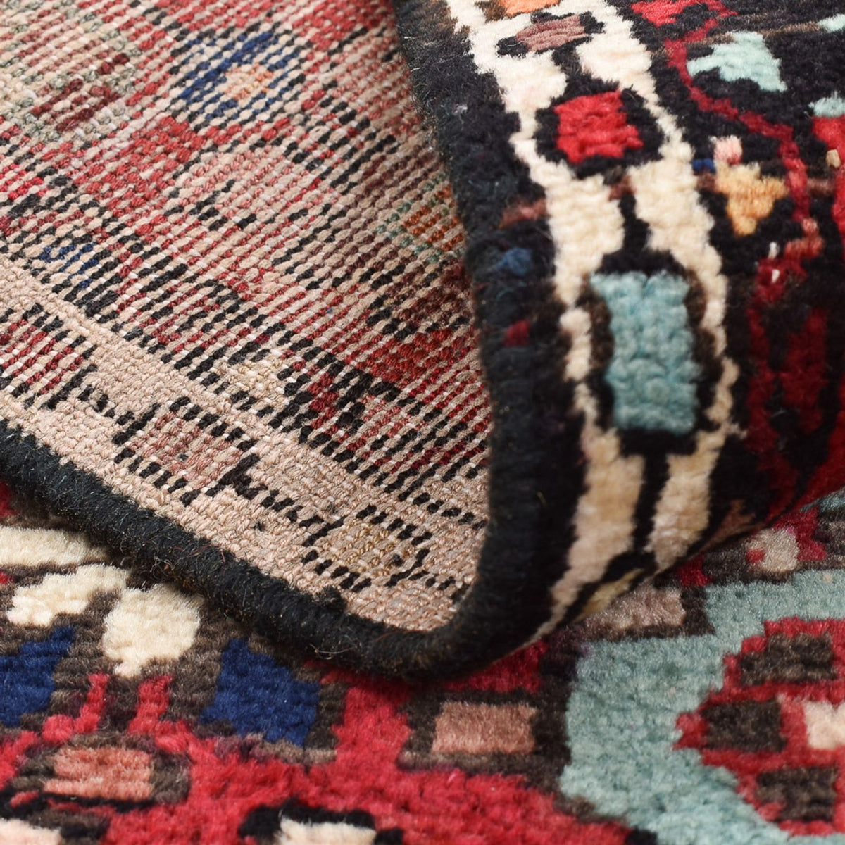 Perser Rug - Nomadic - 92 x 60 cm - red