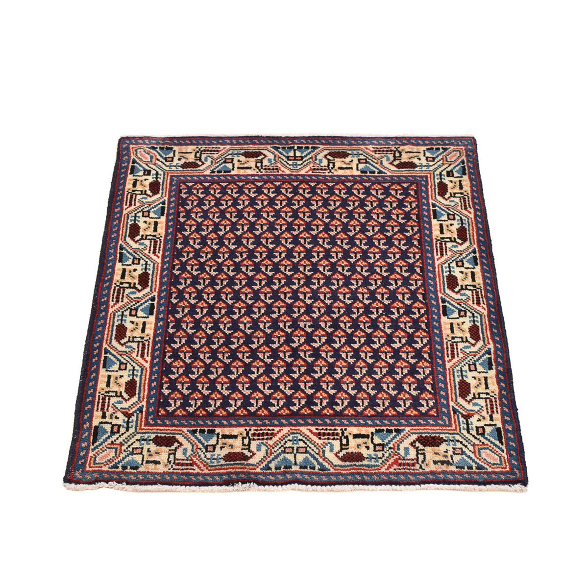 Perser Rug - Nomadic square  - 73 x 61 cm - purple