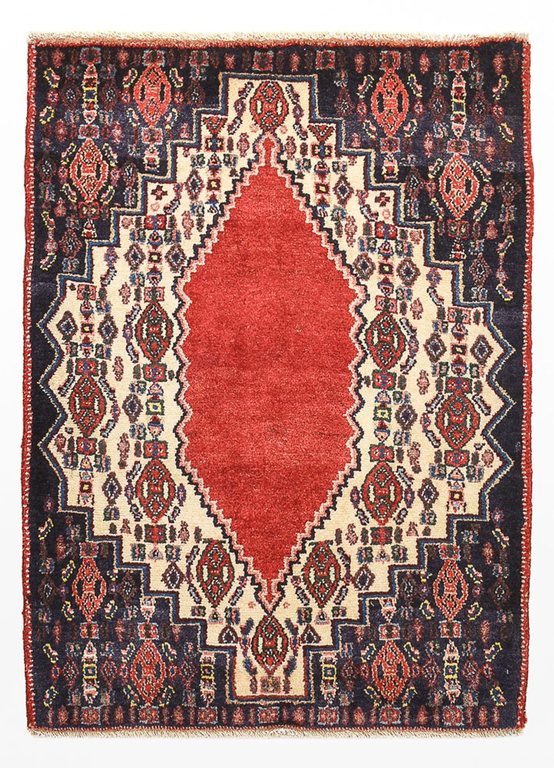 Perser Rug - Nomadic - 83 x 63 cm - red