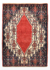 Perser Rug - Nomadic - 83 x 63 cm - red