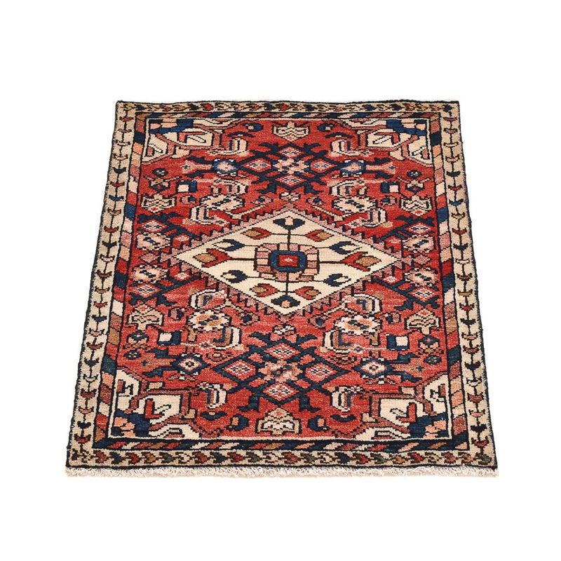 Perser Rug - Nomadic - 75 x 56 cm - red