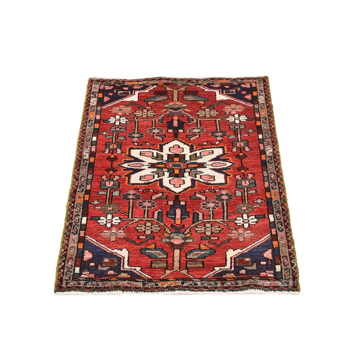 Perser Rug - Nomadic - 100 x 60 cm - red