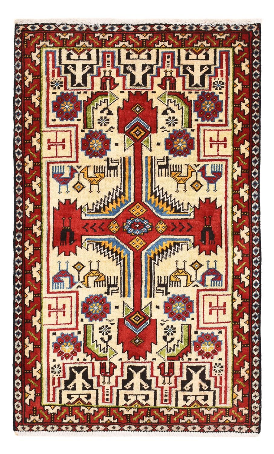 Perser Rug - Nomadic - 100 x 60 cm - multicolored