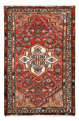 Perser Rug - Nomadic - 95 x 65 cm - red