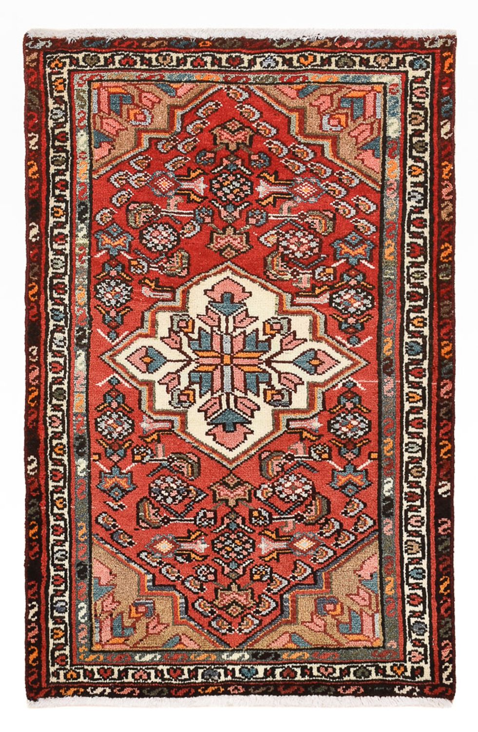 Perser Rug - Nomadic - 95 x 65 cm - red