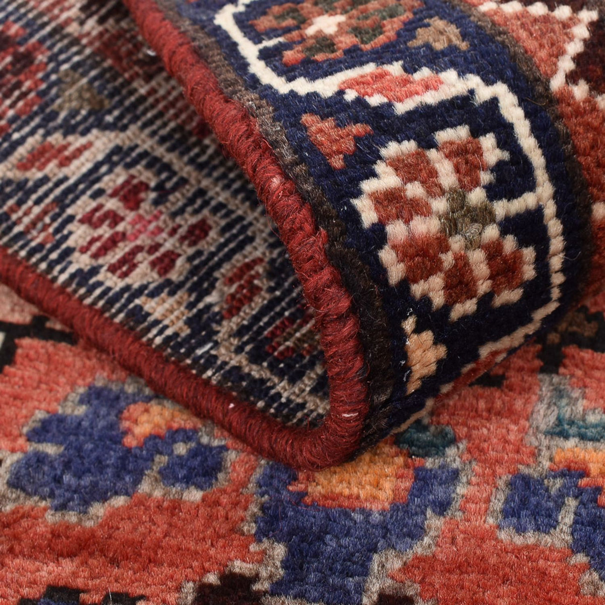 Perser Rug - Nomadic - 87 x 53 cm - red