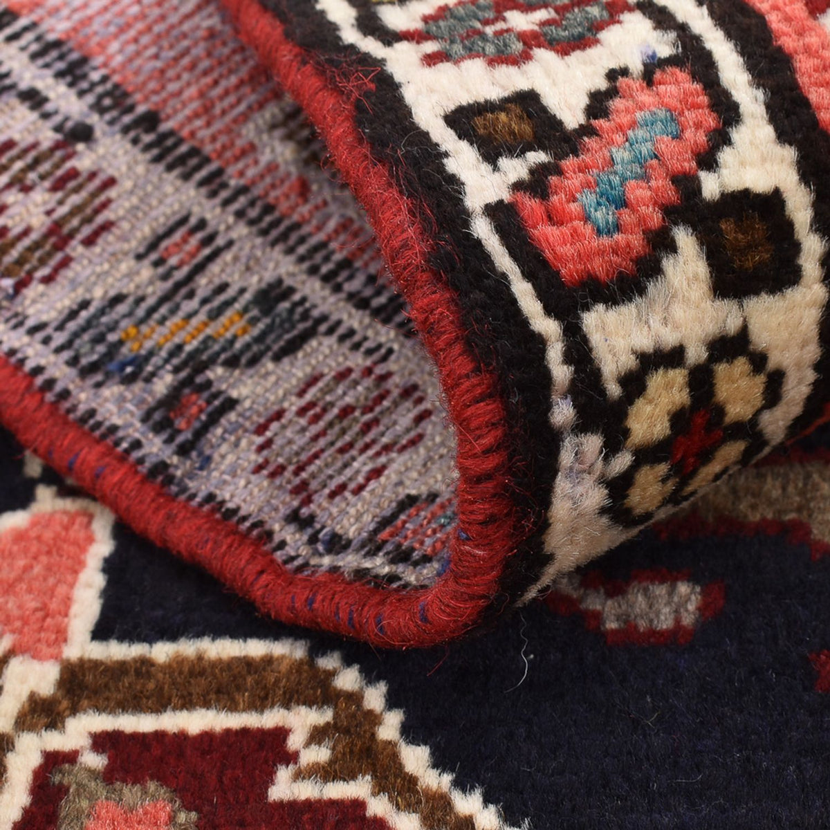 Perser Rug - Nomadic - 87 x 60 cm - multicolored